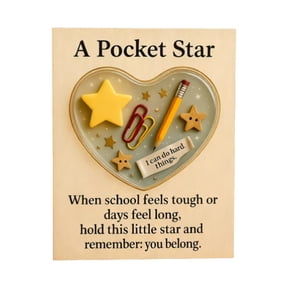 Mozhitti Pocket Hug Gift Exchange Contains An Acrylic Figurine And A Greeting Card Suitable For Various Occasions As A Commemorative Gift To Witness Friendship