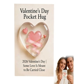 Mozhitti Pocket Hug Gift Exchange Contains An Acrylic Figurine And A Greeting Card Suitable For Various Occasions As A Commemorative Gift To Witness Friendship