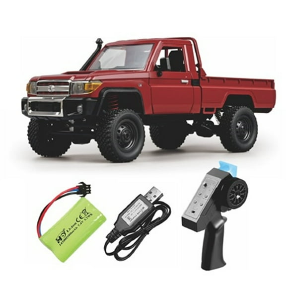 Mozhitti RC Crawler 1/12 RC Truck 4x4 RC Rock Crawler LC79 Remote Control Pickup 2.4 All Terrain With 280 Brushed Motor Proportional Throttle Steering RTR Hobby Toy For Adult 82