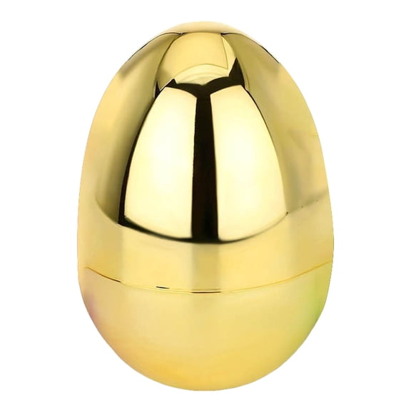 Mozhitti Random Color Glitter Easter Painted Electroplated Egg Plastic Golden Egg Electroplated Large Egg Printed Egg Opening