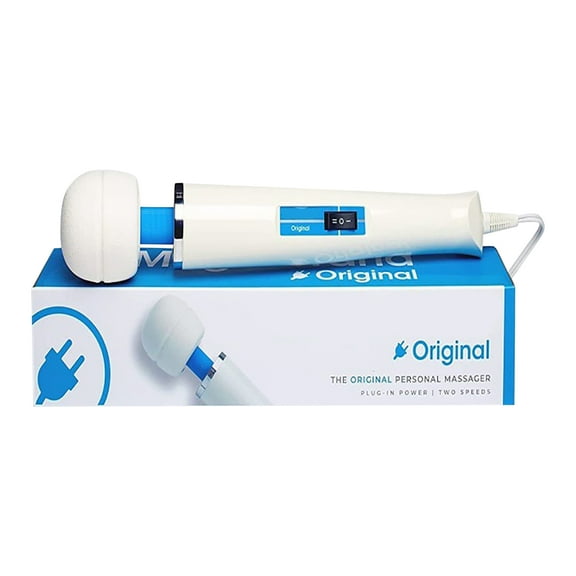 Mozhitti Wired Powerful Handheld Massager Wand Total Body Personal Massager Threapy Wand For Body Sports Recovery Muscle Upper Lower Back