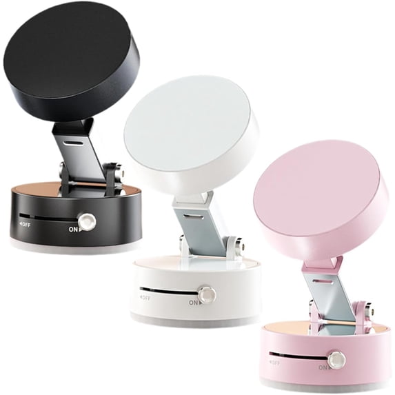 Moztech Phone Mount, 2025 New Vacuum Adsorption Magnetic Phone Holder, Foldable and Retractable Double-Sided Magnetic Phone Holder, Magnetic Suction Phone Mount