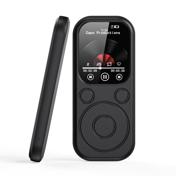 Mp3 MP3/MP4 Player 2.01" IPS Screen Portable Songs Player With BT 5.4 Video/Voice Recorder/FM Radio/E-Book 12 Hours Playback Lossless Sound