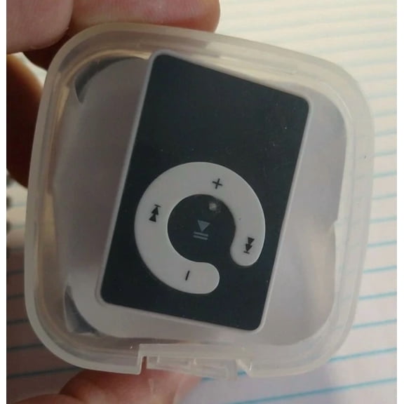 Mp3 Multimedia Player Small Black New In Box Bundled W/ Headphones &Chargingcord