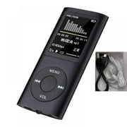 Mp3 Player,Music Player with a 128MB-8GB Flash Memory Card Portable Digital Music Player Screen Voice Recording FM Radio Recorder Player Card Reader