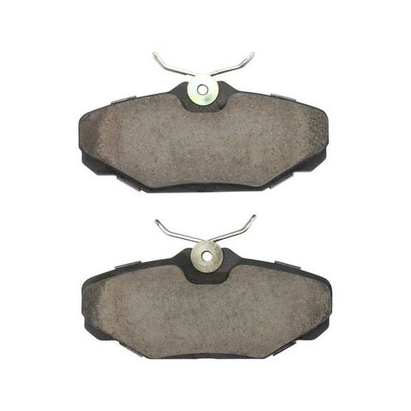Mpa Electrical 1001-0610C Quality Built Disc Brake Pad, Premium, Ceramic,