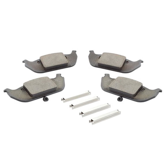 Mpa Electrical 1001-0952C Quality Built Premium Ceramic Brake Pads W/