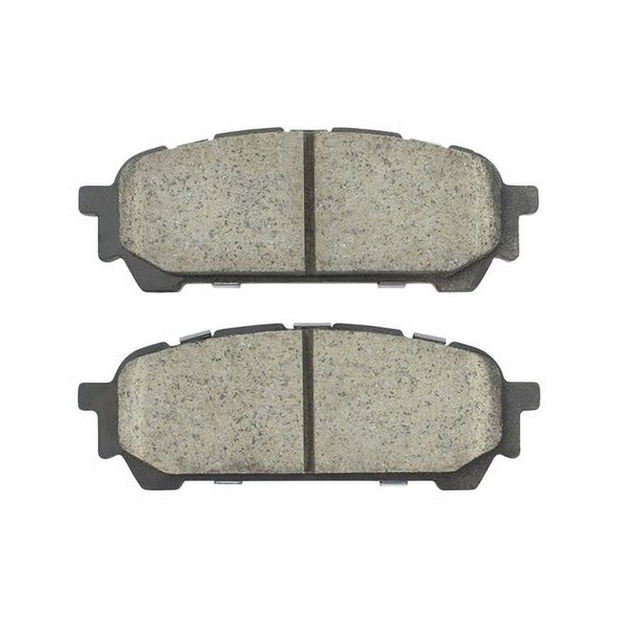 Mpa Electrical 1001-1004C Quality Built Premium Ceramic Brake Pads W/