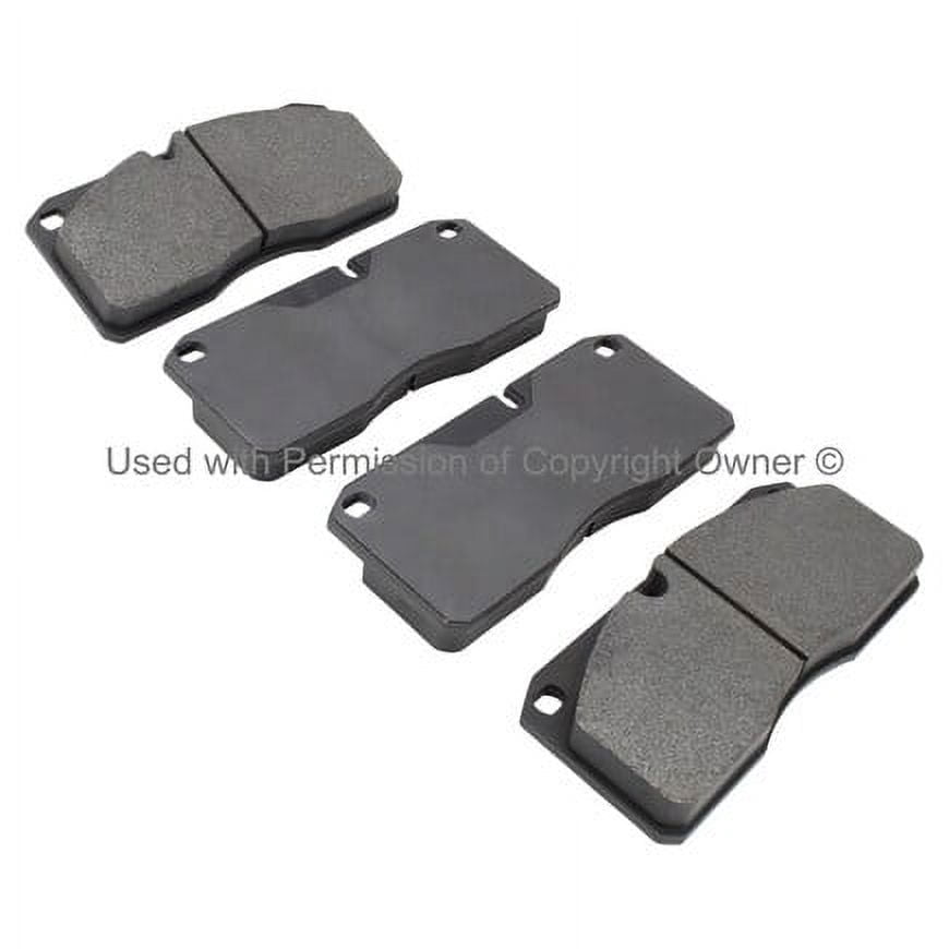 Mpa Electrical 1001-1027M Quality Built Premium Semi Metallic Brake Pads