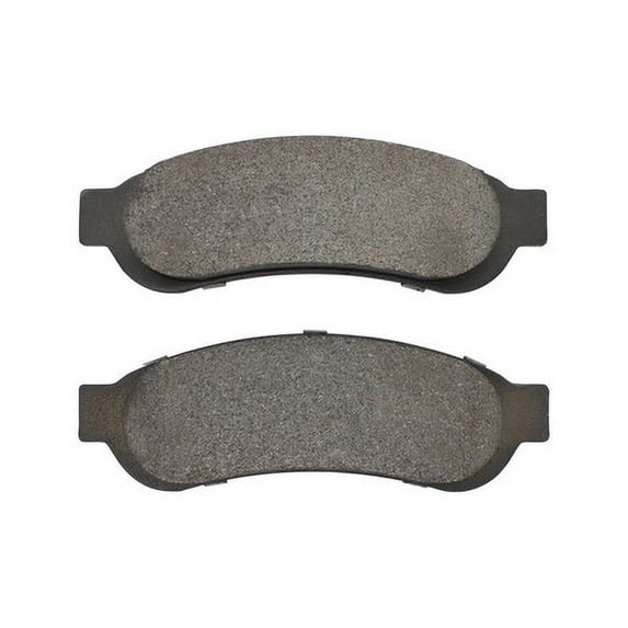 Mpa Electrical 1001-1067M Quality Built Premium Semi Metallic Brake Pads W/