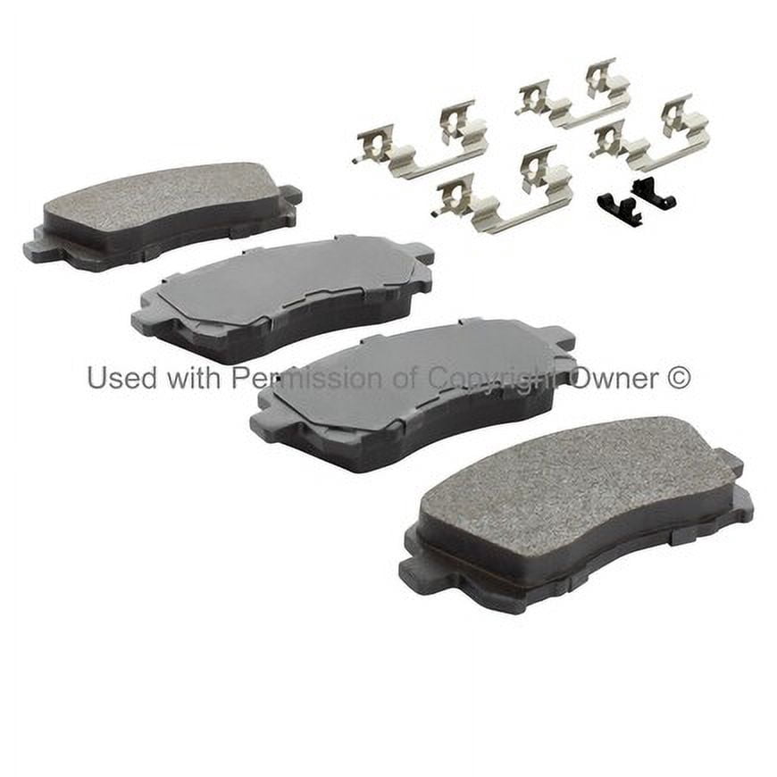 Mpa Electrical 1002-0721M Quality Built Work Force Heavy Duty Brake Pads W/