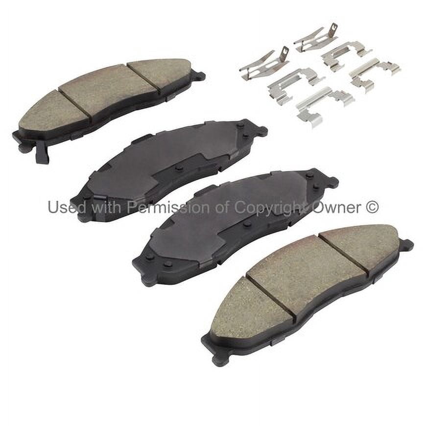 Mpa Electrical 1002-0749M Quality Built Work Force Heavy Duty Brake Pads W/