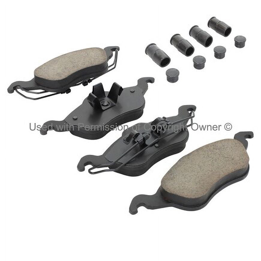 Mpa Electrical 1002-0816M Quality Built Work Force Heavy Duty Brake Pads W/