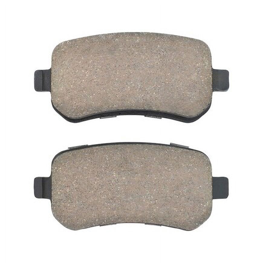 Mpa Electrical 1002-1021M Quality Built Work Force Heavy Duty Brake Pads W/
