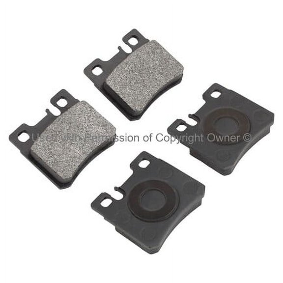 Mpa Electrical 1003-0495M Quality Built Black Series Semi Metallic Brake