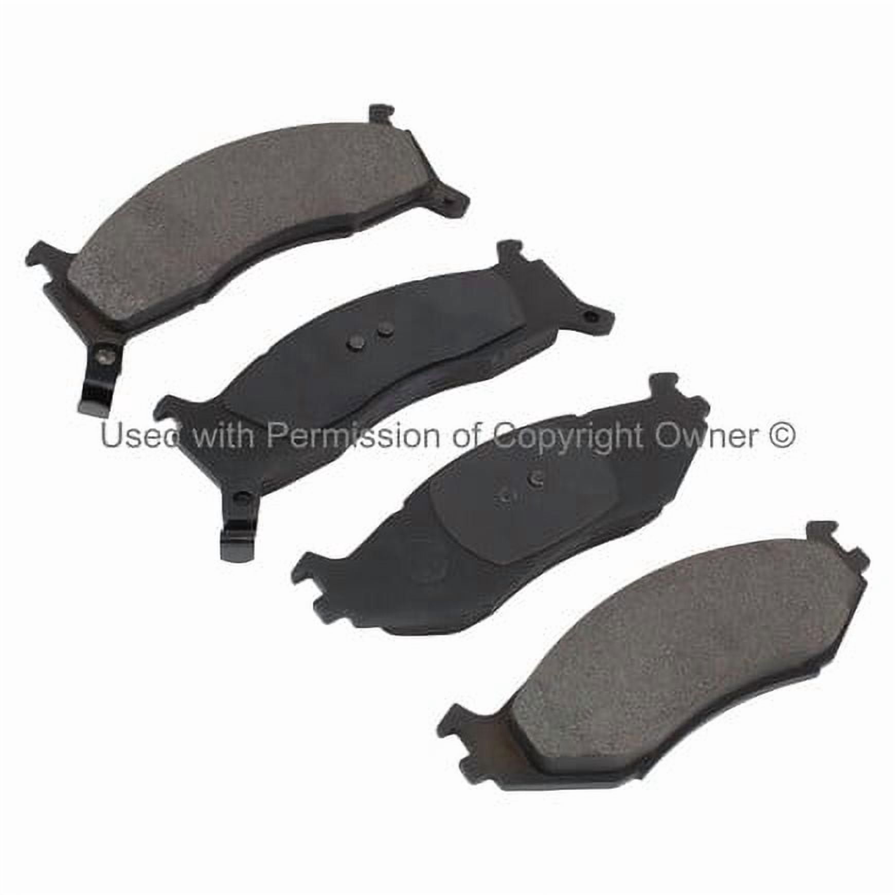 Mpa Electrical 1003-0524C Quality Built Black Series Ceramic Brake Pads W/