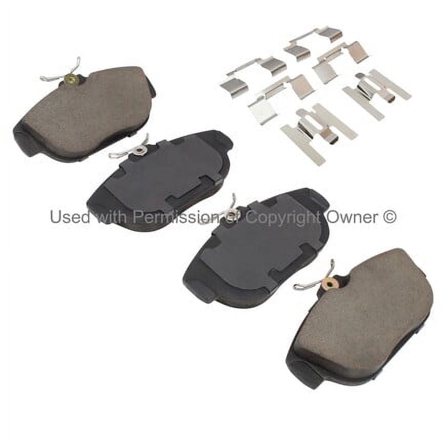 Mpa Electrical 1003-0542M Quality Built Black Series Semi Metallic Brake