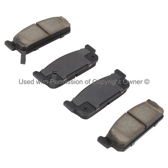 Mpa Electrical 1003-0588AC Quality Built Black Series Ceramic Brake Pads W/