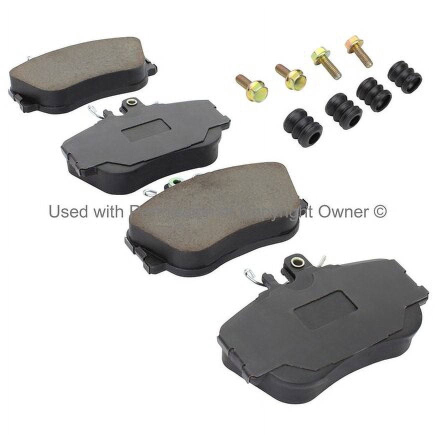 Mpa Electrical 1003-0645C Quality Built Black Series Ceramic Brake Pads W/