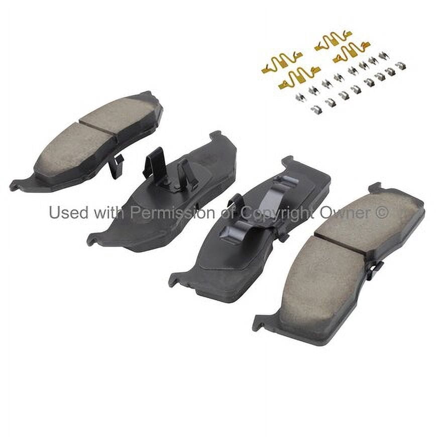 Mpa Electrical 1003-0730M Quality Built Black Series Semi Metallic Brake