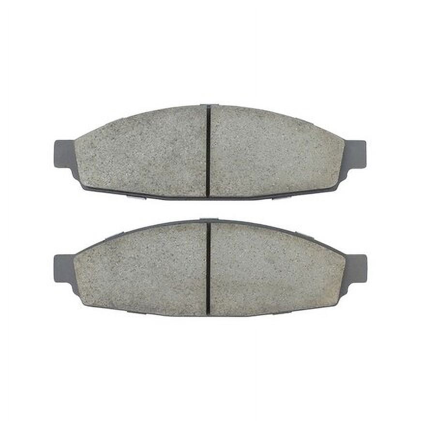 Mpa Electrical 1003-0953C Quality Built Black Series Ceramic Brake Pads W/