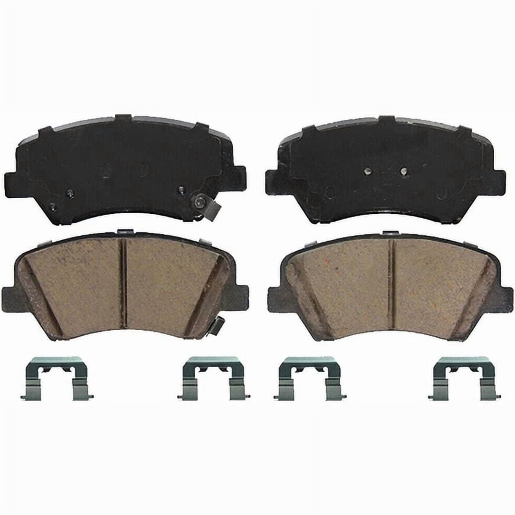 Mpa Electrical 1003-1104C Quality Built Disc Brake Pad Set Black Series,