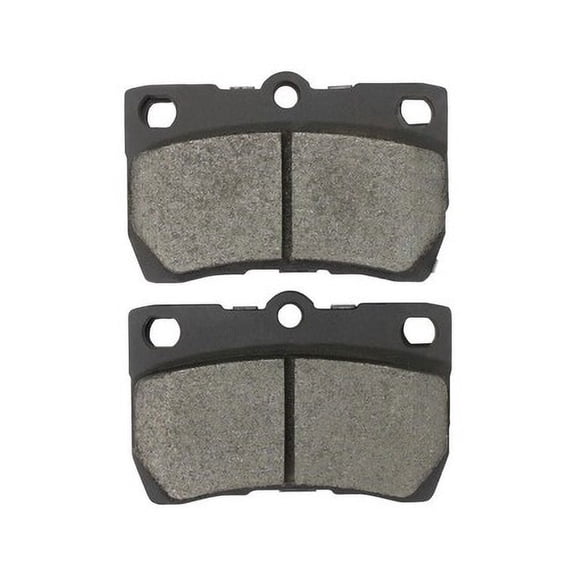Mpa Electrical 1003-1113M Quality Built Black Series Semi Metallic Brake