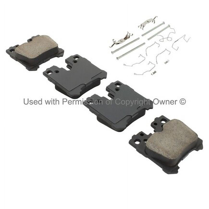 Mpa Electrical 1003-1283M Quality Built Black Series Semi Metallic Brake