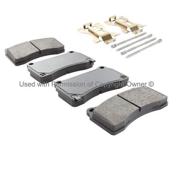 Mpa Electrical 1003-1383M Quality Built Disc Brake Pad Set Black Series,