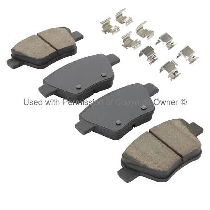 Mpa Electrical 1003-1456M Quality Built Black Series Semi Metallic Brake