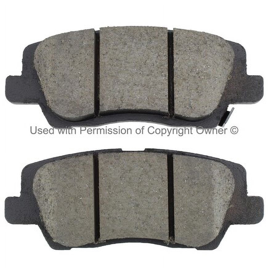 Mpa Electrical 1003-1839C Quality Built Disc Brake Pad Set Black Series,