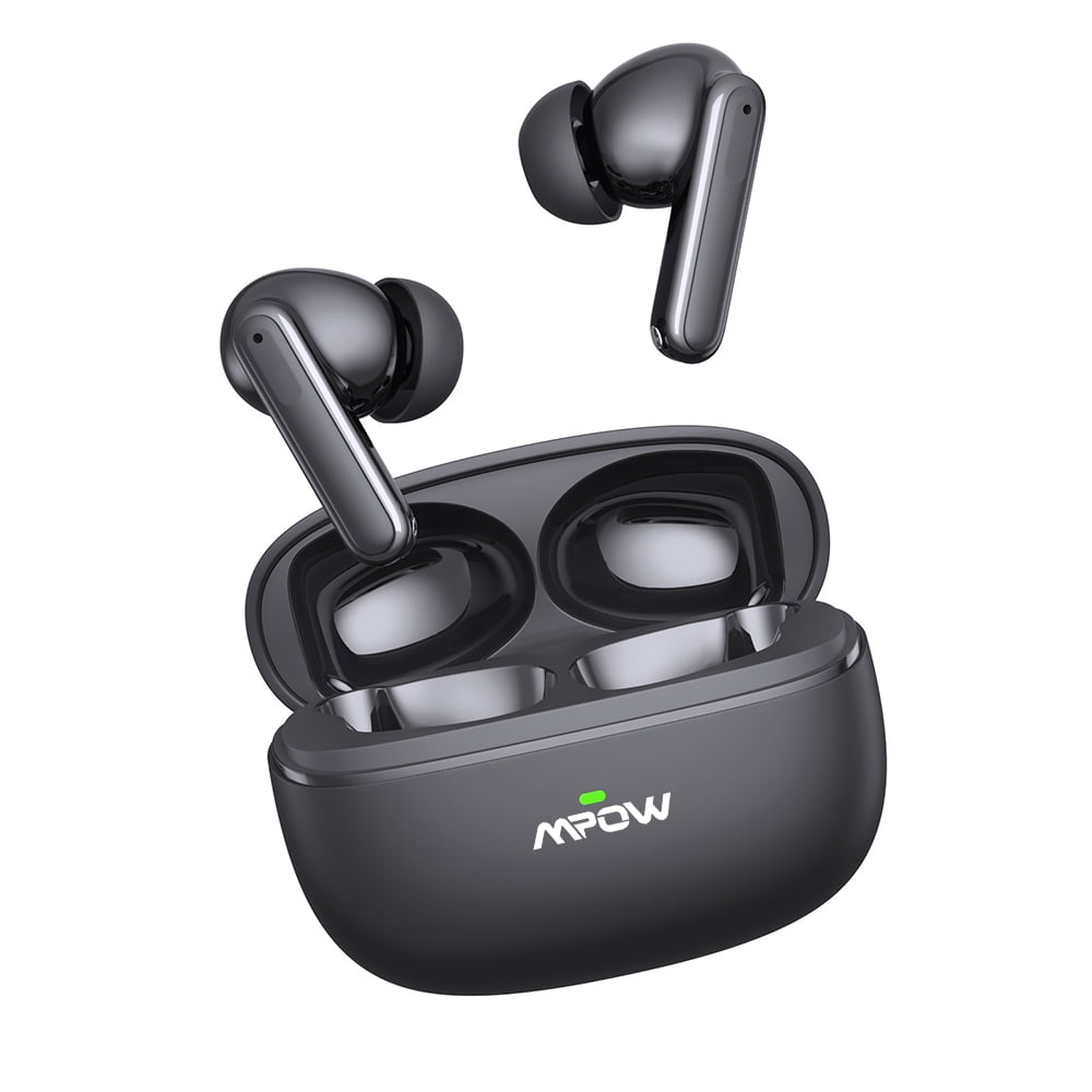 Mpow Bluetooth 5.3 Active Noise Reduction Earphones ANC In Ear Sports Touch Headphones Immersive Sound Effect and Clear Call Headset with Charging Case Walmart