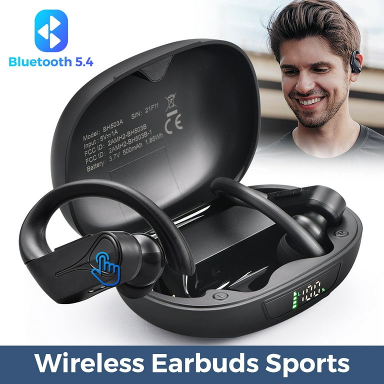 Mpow Bluetooth Earbuds True Wireless Black BH452