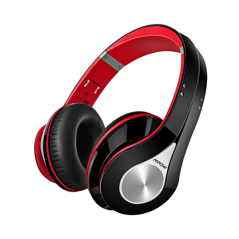 Mpow Bluetooth Headphones with Mic Stereo HiFi Sound, Foldable headphones wireless 65Hrs Deep Bass over ear headphones, for Travel Work TV PC - Walmart.com