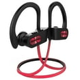 thumbnail image 1 of Mpow Bluetooth Headphones, Wireless Sports Earbuds IPX7 Waterproof Earphones with Mic for Workout and Sports, in Ear Earphones - Red, 1 of 10