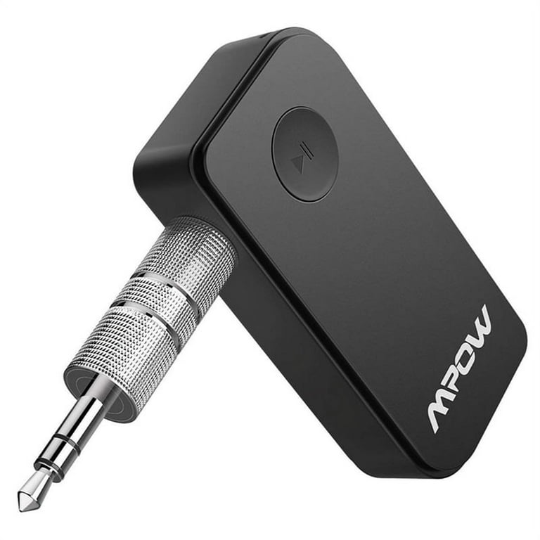 Mpow Bluetooth Receiver, Protable Bluetooth 5.0 Car Adapter & Bluetooth Car Aux  Adapter, for Music Streaming Sound System Hands-free Audio Adapter 