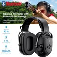 Mpow Electronic Bluetooth Noise Reduction Safety Ear Muff Ear Hearing