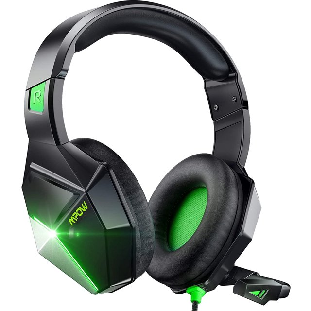 Mpow Gaming Headset, Soft Earmuffs Surround Sound Headset with