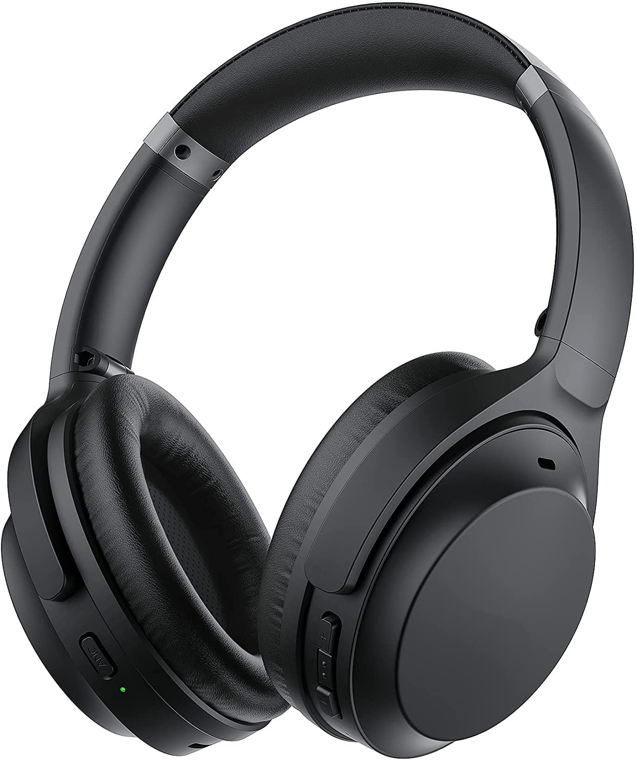 Mpow Noise Cancelling Wireless Bluetooth 5.0Headphones with CVC8.0 Microphone 40H Playtime USB C Fast Charging Deep Bass Foldable for Adults TV