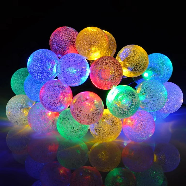 Mpow solar string outlet lights