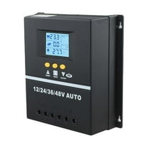 Mppt Solar Charge Controller 150A For 12V 24V 36V 48V Battery With Lcd And Usb
