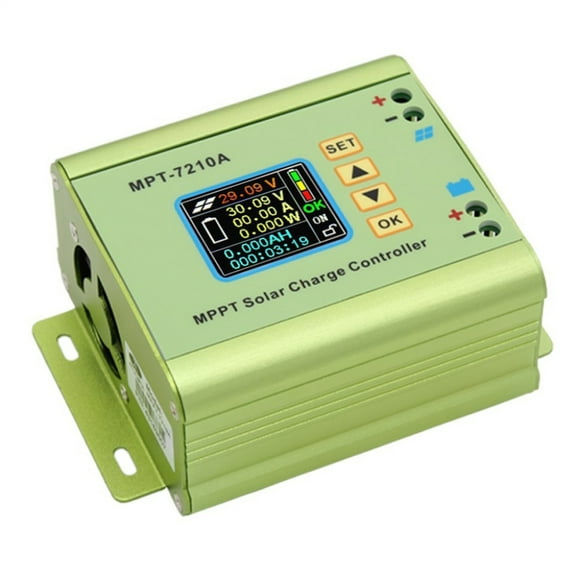 Mppt Solar Controller, Voltmeter Ammeter Numerical Control Boost Module 24 V to 72 V Battery Charger