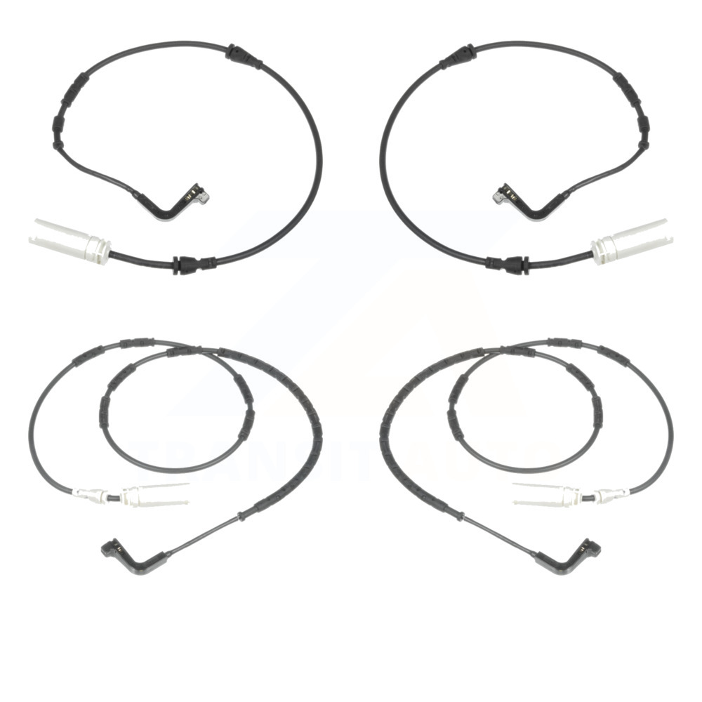 Mpulse Front Rear Disc Brake Pads Wear Sensor (4 Pack) For BMW 328i