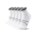 thumbnail image 1 of Mqamex 5 Pairs Men's Sports Athletic Socks, Moisture Wicking Breathable Socks,6-14, 1 of 6
