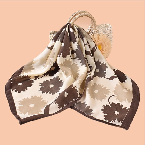 Mqqzkk Large Silk Head Scarves Bandanas For Women Trendy Scarf Like Headscarf Hair Scarf For Hair Binding