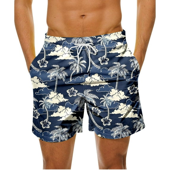 Mqqzkk Mens Graphic Shorts Summer Casual Flat Front Shorts Drawstring Elastic Waist Cool Streetwear Beach Vacation Shorts with Pockets