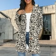 thumbnail image 1 of Mqqzkk Open Front Long Cardigan For Women Graphic Printed Shirt Long Cardigan Soft Comfy Outerwear Coats, 1 of 7