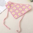 thumbnail image 1 of Mqqzkk Women Flower Printed Bandanas Crochet Hair Scarf Knitted Headscarf Headband Vintage Head Kerchief for Girl, 1 of 3