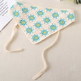 thumbnail image 1 of Mqqzkk Women Flower Printed Bandanas Crochet Hair Scarf Knitted Headscarf Headband Vintage Head Kerchief for Girl, 1 of 3