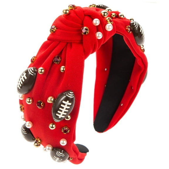 Mqqzkk Womens Headbands Knotted Head Bands No Slip Fashion Wide Top Knot Turban Hair Hoops for Girl